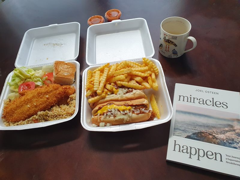 #1 Chicken Rice & Seafood food